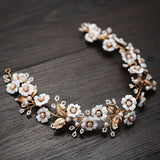 Fairy Wedding Hair Accessories Headband and Earring Set