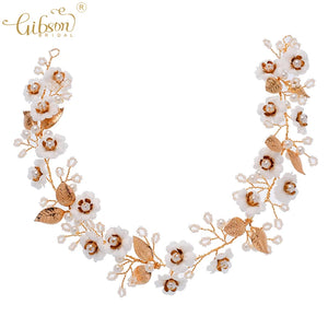 Fairy Wedding Hair Accessories Headband and Earring Set