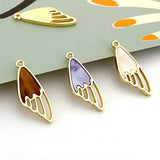 Fairy Wings Phoenix Tail Pendant DIY Earrings Material