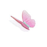Fairy Pink Butterfly Wing Patch DIY Earring Material