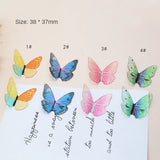 Fairy Pink Butterfly Wing Patch DIY Earring Material