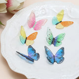 Fairy Pink Butterfly Wing Patch DIY Earring Material