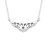 Fairy Tale Tiara Necklace 925 Silver Jewelry For Women