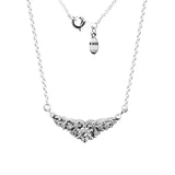 Fairy Tale Tiara Necklace 925 Silver Jewelry For Women