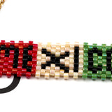 MEXICO Bracelets Stainless Steel Charm Tassel Flag Jewelry