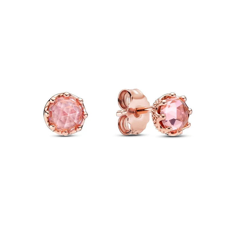 High-quality Helmet & Anchor Pave Serpentine Chain Crown Earrings