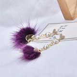 DIY Mink Hair Pendant Earrings Material Bag