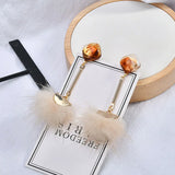 DIY Mink Hair Pendant Earrings Material Bag