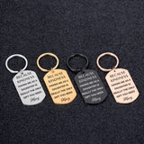Family Affection Keychain Engraved Name Gift For Mother Father