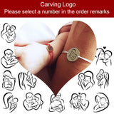 Family Bracelets Stainless Steel Mom Dad Kids Family Bracelets