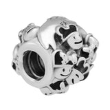 Family Charm Fits European Bracelets 925 Sterling Silver Jewelry