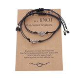Family Friendship Couple Bracelet Women Charm Adjustable Heart Sister Jewelry