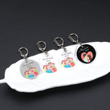Engraved Love Family Keychain for Parents Children Acrylic Bag Charm