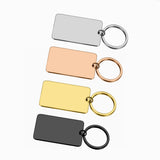 Family Love Keychain Name Personalized Keyring Gift for Him