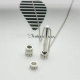 Personalized Family Name Bar Necklace Stainless Steel