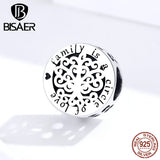Family Tree 925 Silver Love Beads Charm for Bracelets