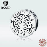 Family Tree 925 Silver Love Beads Charm for Bracelets
