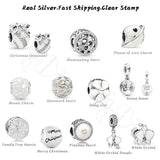 Family Tree Hearts Pandora Charms 925 Silver Beads Daisy Clip