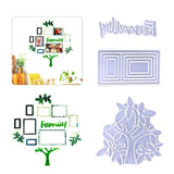 Family Tree Resin Mold Set for Wall Art Decor