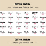 Personalized Beaded Name Bracelets for Family