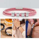 Personalized Beaded Name Bracelets for Family