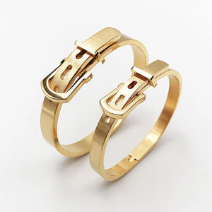 Famous Jewelry Bangle Unisex Bracelets 4 Colors Round Belt Bangles