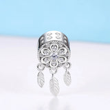 925 Silver Little Mermaid Bead Charm for Bracelet DIY Jewelry Making