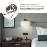 Beaded Ceiling Fan Light Pulls Set