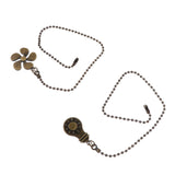 Decorative Ceiling Fan Light Pulls with Beaded Chain for Home Use