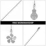 Beaded Fan Chain Light Pulls Chandelier Chain Pendant for Home