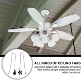 Beaded Fan Pull Chandelier Chain Pendant Pull Chain Extension