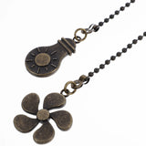 Beaded Fan Pull Chain for Ceiling Light with Chandelier Chain