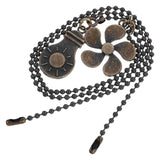 Beaded Ceiling Fan Light Pulls Set
