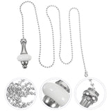 Beaded Chain Fan Light Pendant Extension Pull Decorative Ceiling Lamp Pulls