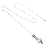 Beaded Pull Chain for Ceiling Fans, Decorative Light Pendant, Extension Pull