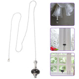 Ceiling Fan Light Pendant Pulls with Porcelain Beads
