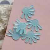 Sunflower Resin Cutting Sheet for DIY Earrings