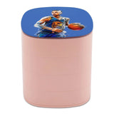 Fanart Jewelry Storage Box Earring Display Case Organizer for Home Travel