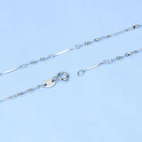 925 Sterling Silver Women Necklace 40CM/45CM Chain Solid Female Jewelry