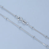 1.7mm Necklace Chain Solid 925 Sterling Silver Gift Jewelry