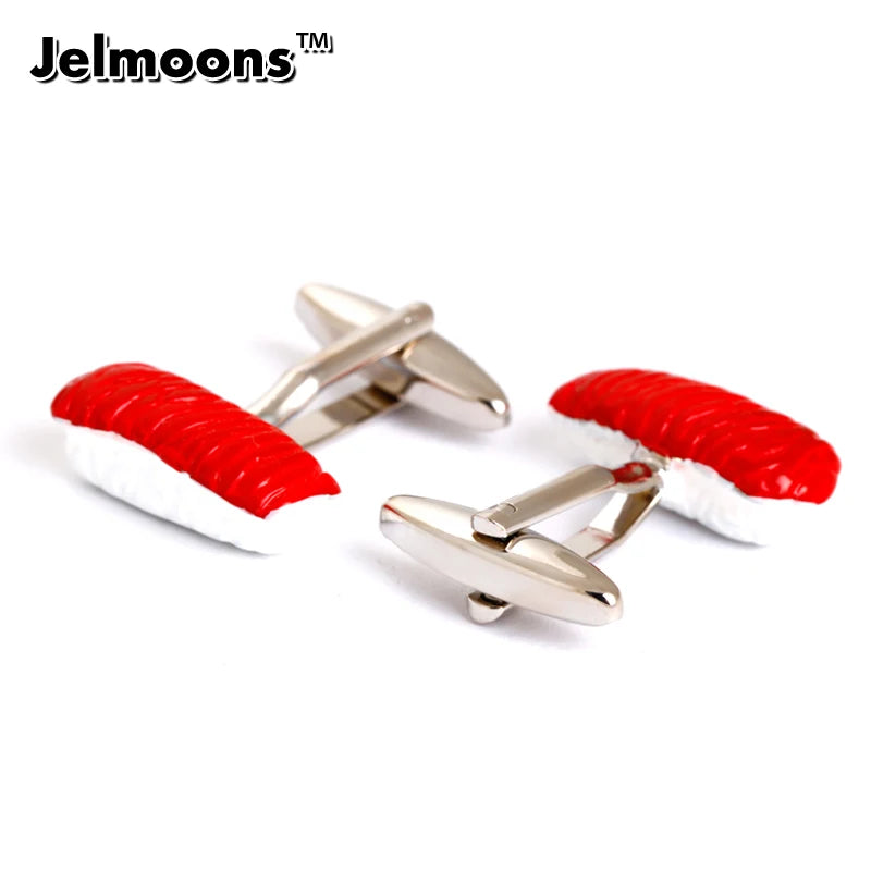 Salmon Sushi Cufflinks for Men