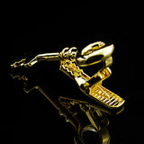 Men's Plated Key Bar Tie Clip Set - Shirts Accessories