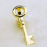 Men's Plated Key Bar Tie Clip Set - Shirts Accessories