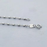 Fancy Lady Necklace Chain 925 Sterling Silver Solid 925 Necklace Female Jewelry