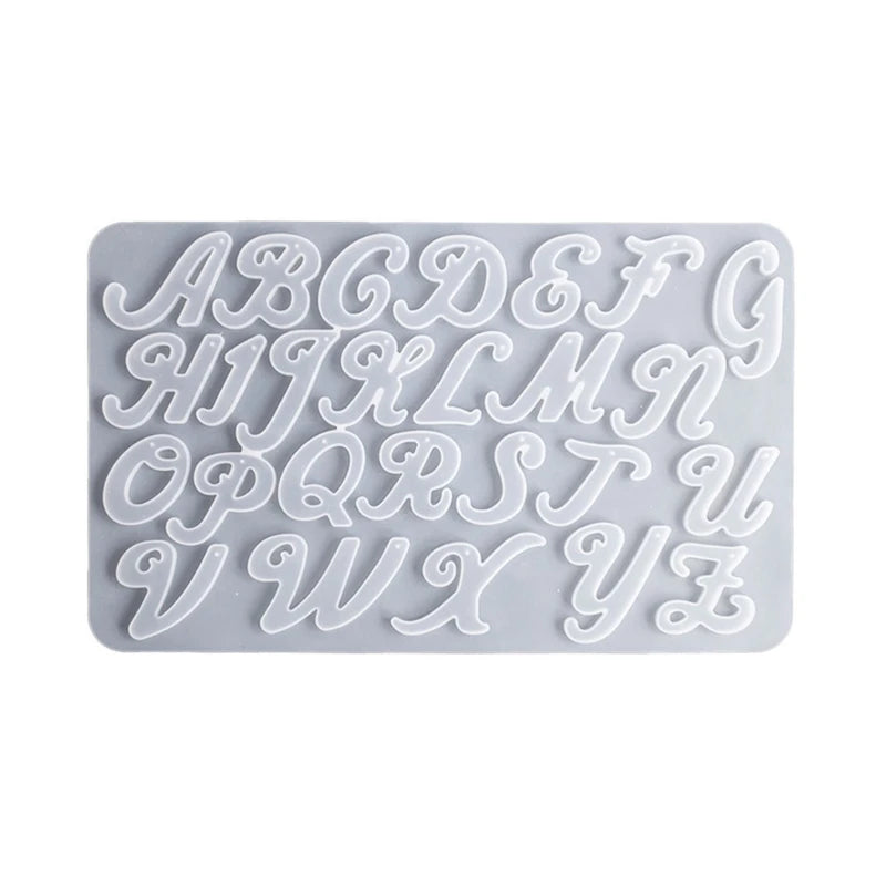 Fancy Letter & Ornament Molds Epoxy Resin Casting Molds