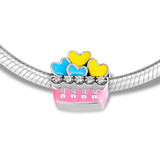 Fandola 925 Silver Bead Abundance of Love Charm for Bracelet Jewelry Making