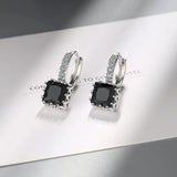 925 Silver Princess Crystal Earrings FQL21014
