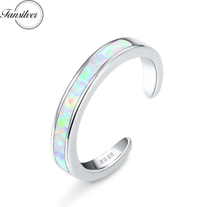 925 Silver Toe Rings for Women Adjustable CZ Beach Foot Jewelry