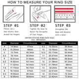 S925 CZ Eternity Wedding Band Engagement Ring for Women