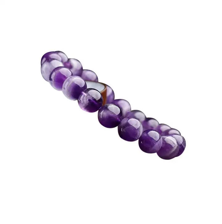 Fantasy Amethyst Bracelet Crystal Single Ring Hand String Sweet Jewelry